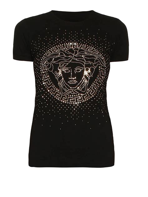 tee shirt versace collection|Versace collection t shirt medusa.